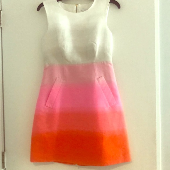 Beautiful DVF ombré shift dress! - Picture 1 of 15